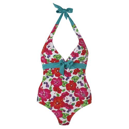 Beco Badpak C-cup Rood/wit/groen