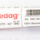 Pedag Skosnören Platt Bred 120 Cm Vit