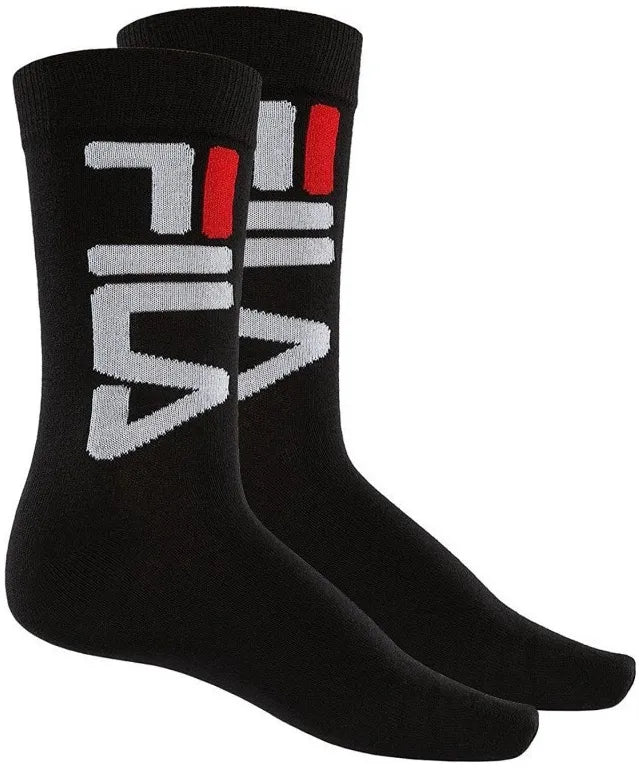 Fila Tennis 2-pack Unisex Socks Black 35-38