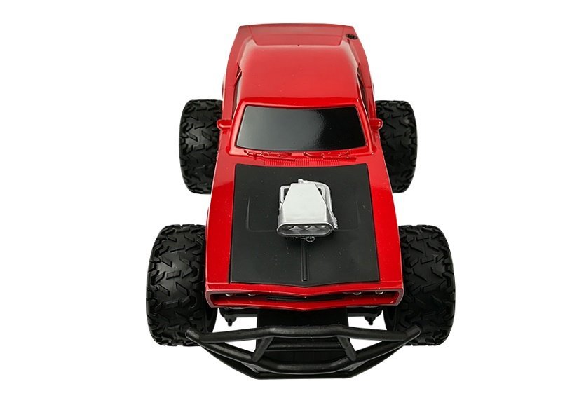 Remote Controlled Car Off-road R/c Red High Wheels
