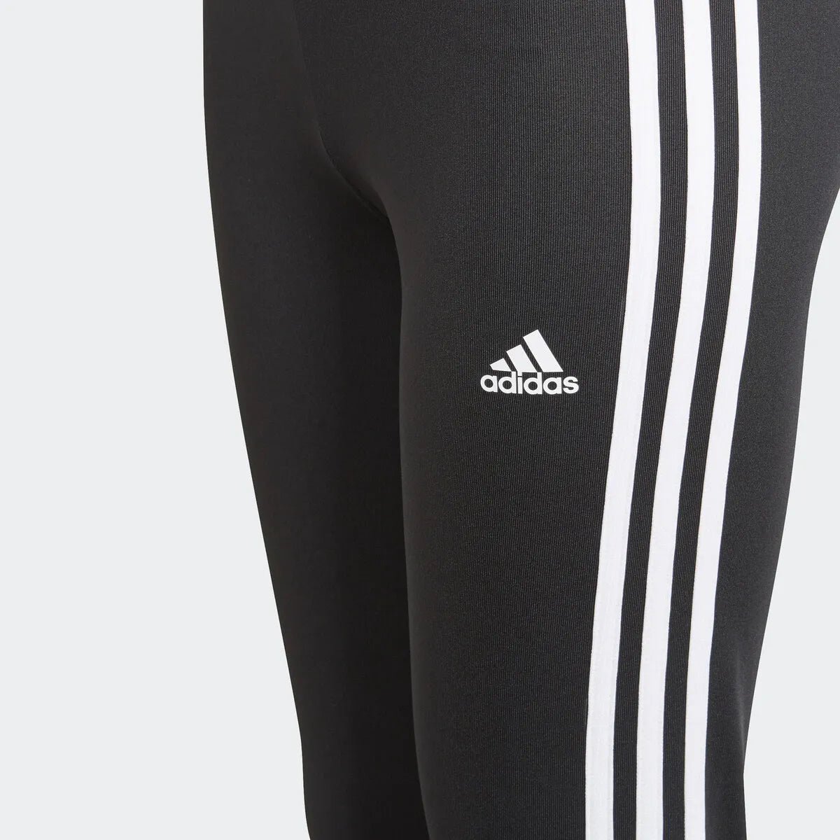 Gyermek leggings Adidas Jr Designed 2 Move 3 csíkos legging fekete
