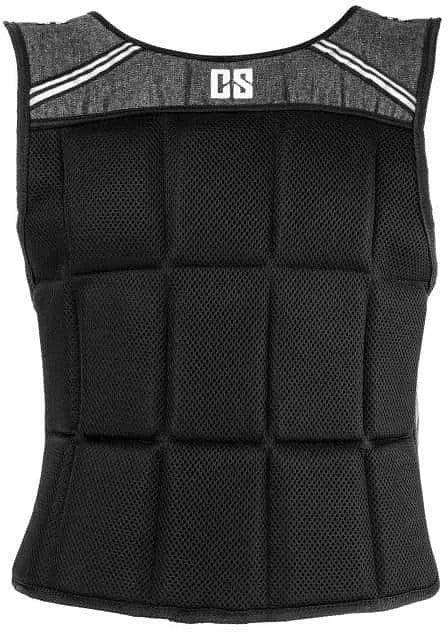 Weight Vest Capital Sports Vestpro 10 Kg Black