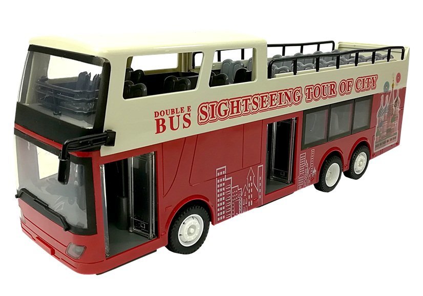 Remotely Controlled Double Decker Bus R/c 2.4g 1:18