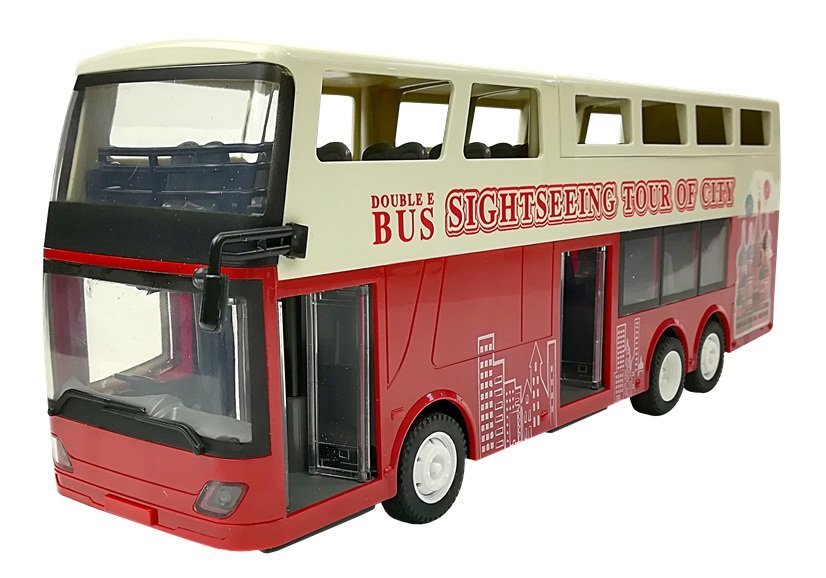 Remotely Controlled Double Decker Bus R/c 2.4g 1:18