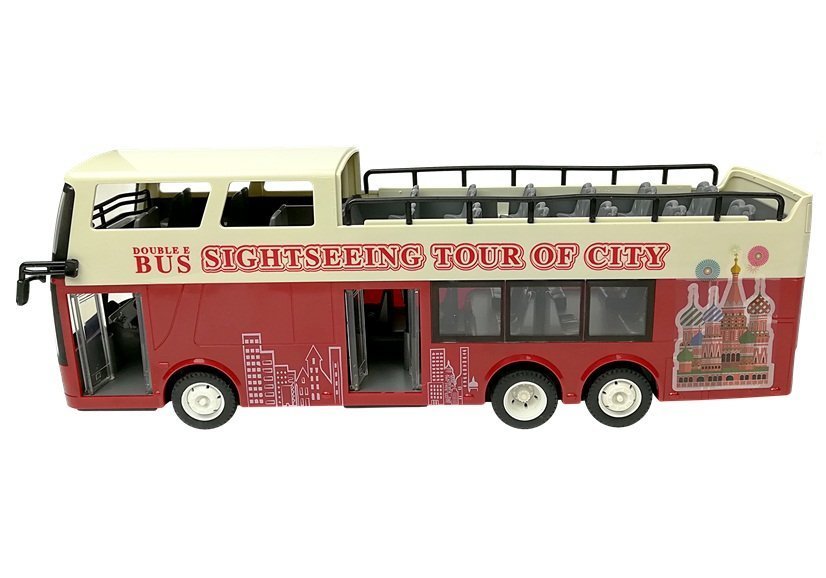 Remotely Controlled Double Decker Bus R/c 2.4g 1:18