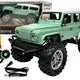 Remote Control Car Jeep R / C Green 7.5 Km / H 1:14 2.4g