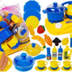 Set Of Plastic Dishes For Little Chef