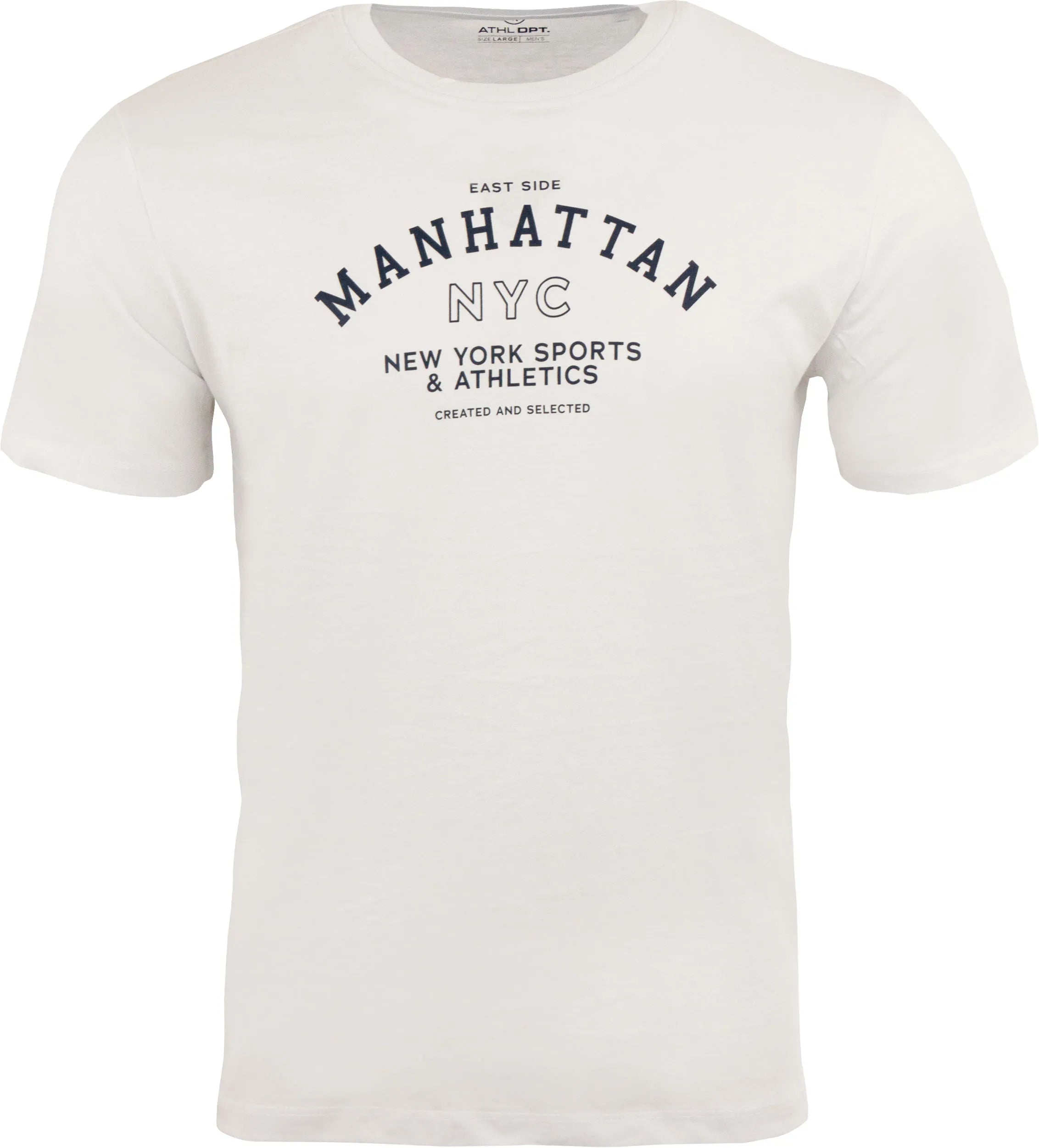 Tricou bărbați Athl. Dpt Aster A0950 Alb