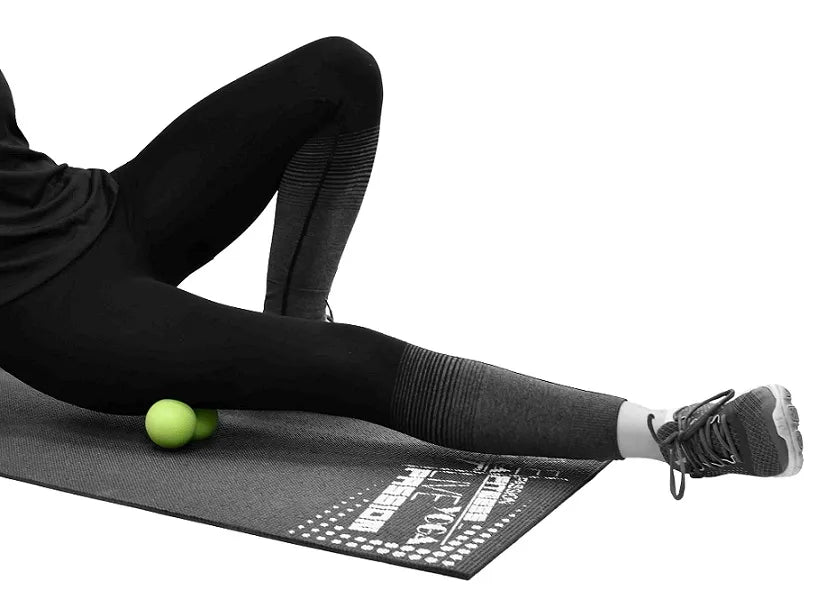 Masszázslabda iker lifefit 12,5x6,2 cm zöld