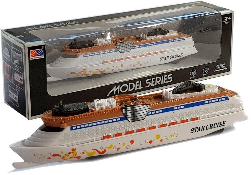 Battery Powered Ship With Lights And Sounds