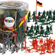 Large Military Military Set 100 Pieces Soldiers Flags