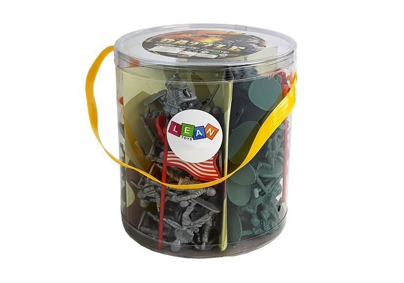 Large Military Military Set 100 Pieces Soldiers Flags