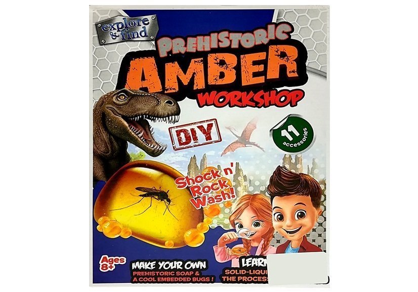 Prehistory Creative Set Create Amber Insects