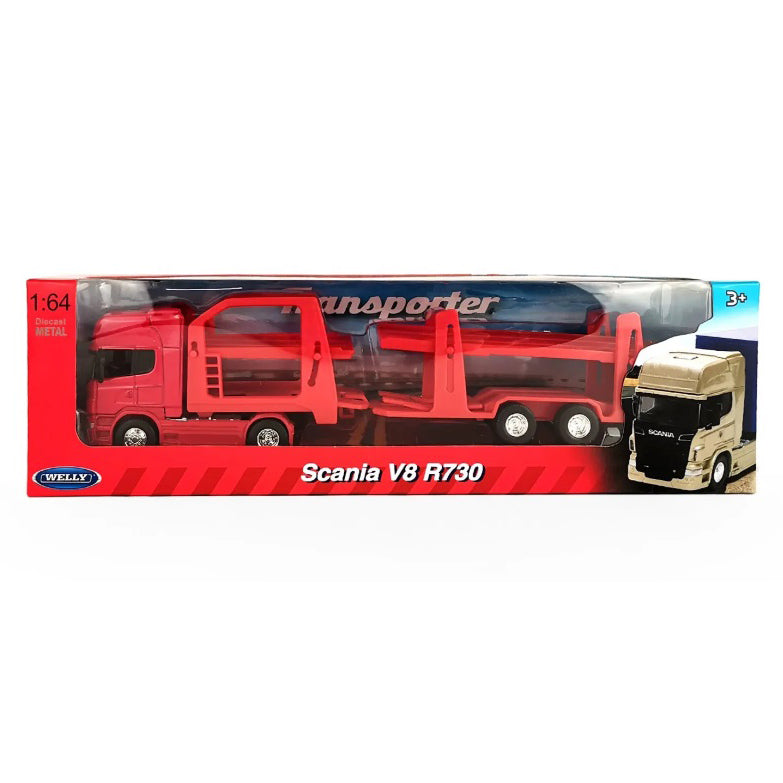 Welly Models Camion Scania V8 R 730 1:64