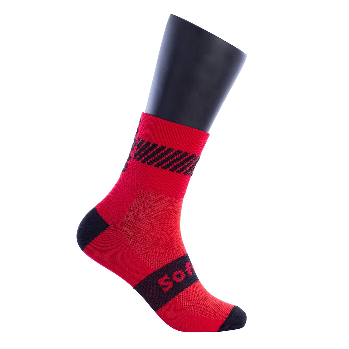 Ponožky Softee Walk Light Stredná výška Rojo 35-38