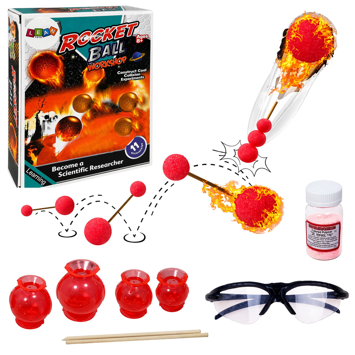 Chemical Balls Diy Educational Kit Science Experiment