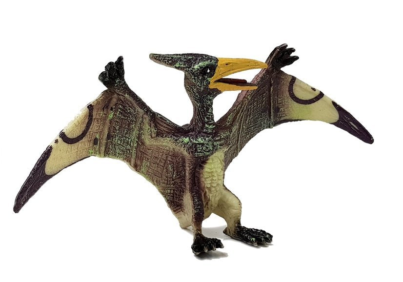Set Of Stegosaurus Pteranodon Dinosaur Figurines