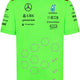 Mercedes férfi Mapf1 Rp Set Up zöld póló