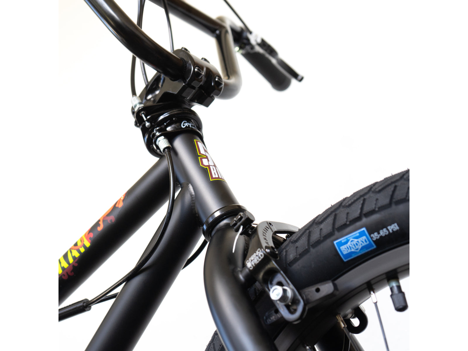 Si Bmx Draak Matt Black 20 - 20"