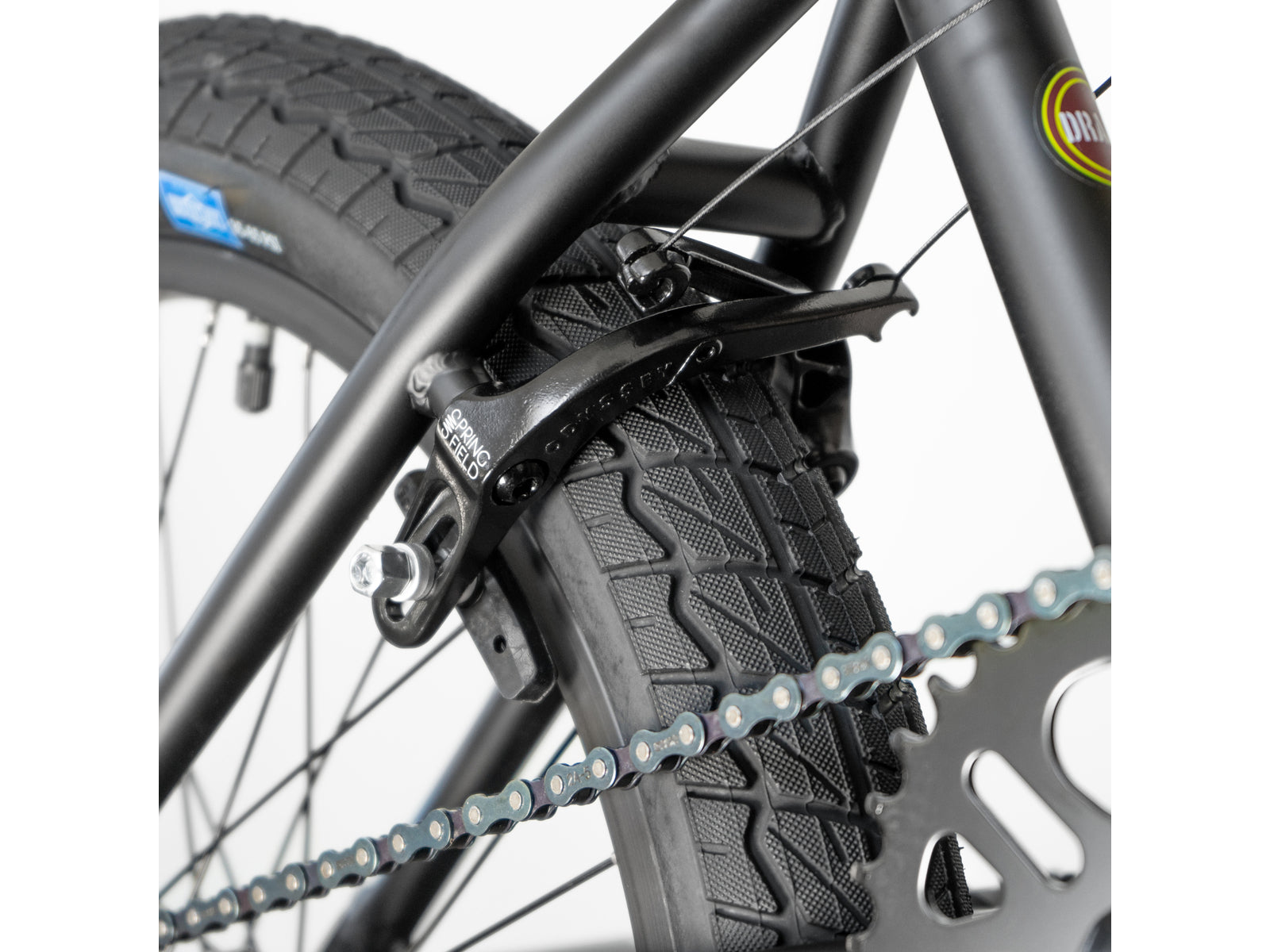 Si Bmx Draak Matt Black 20 - 20"
