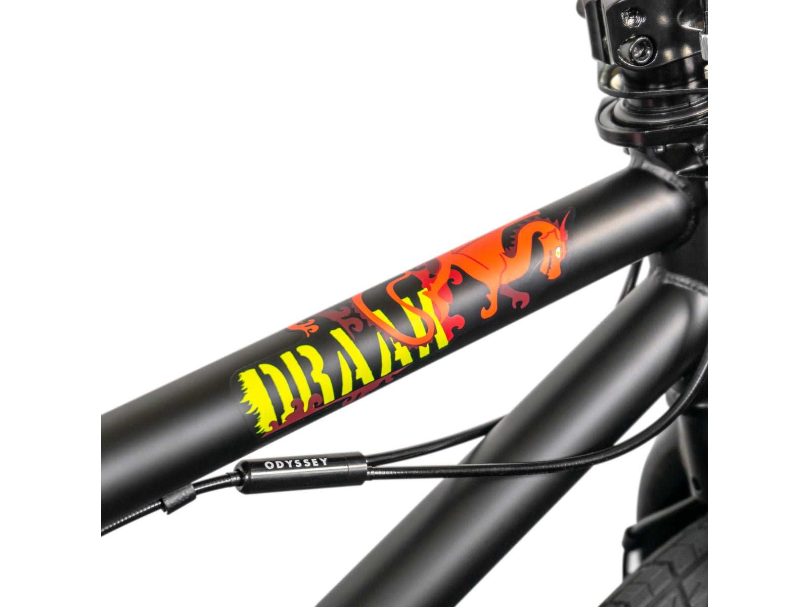 Si Bmx Draak Matt Black 20 - 20"