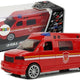 Fire Department Auto With Drawstring With Lights And Sound