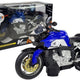 Motorcycle Blue Battery Powered