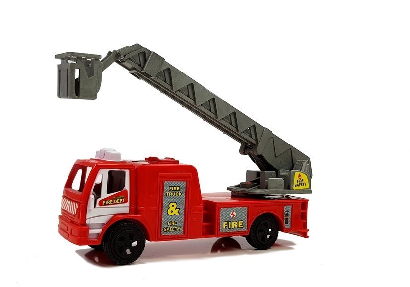 Set Of Fire Brigade Vehicles Helicopter Motor Light Sounds