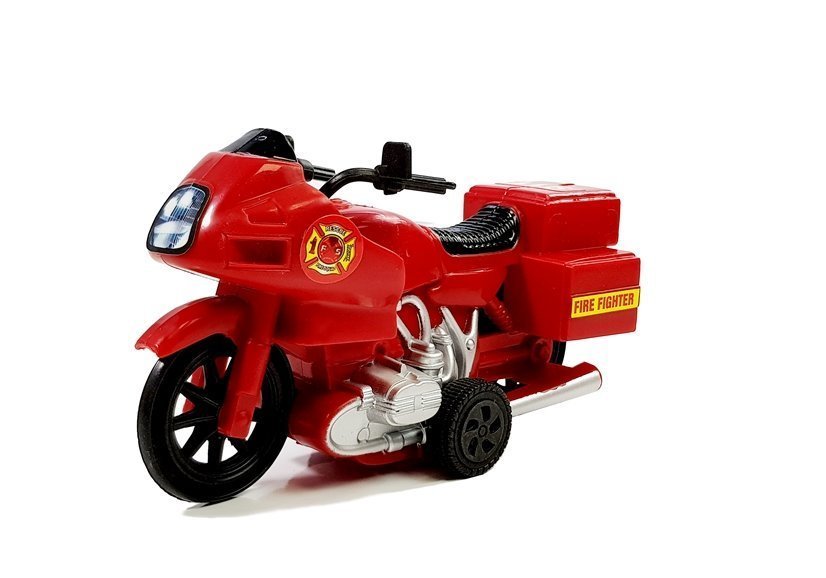 Set Of Fire Brigade Vehicles Helicopter Motor Light Sounds