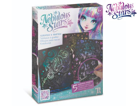 Комплект скрепери Nebulous Stars 5 чинии