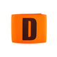 Conjunto de 3 crachás de delegado ajustáveis Softee Naranja Fluor SENIOR
