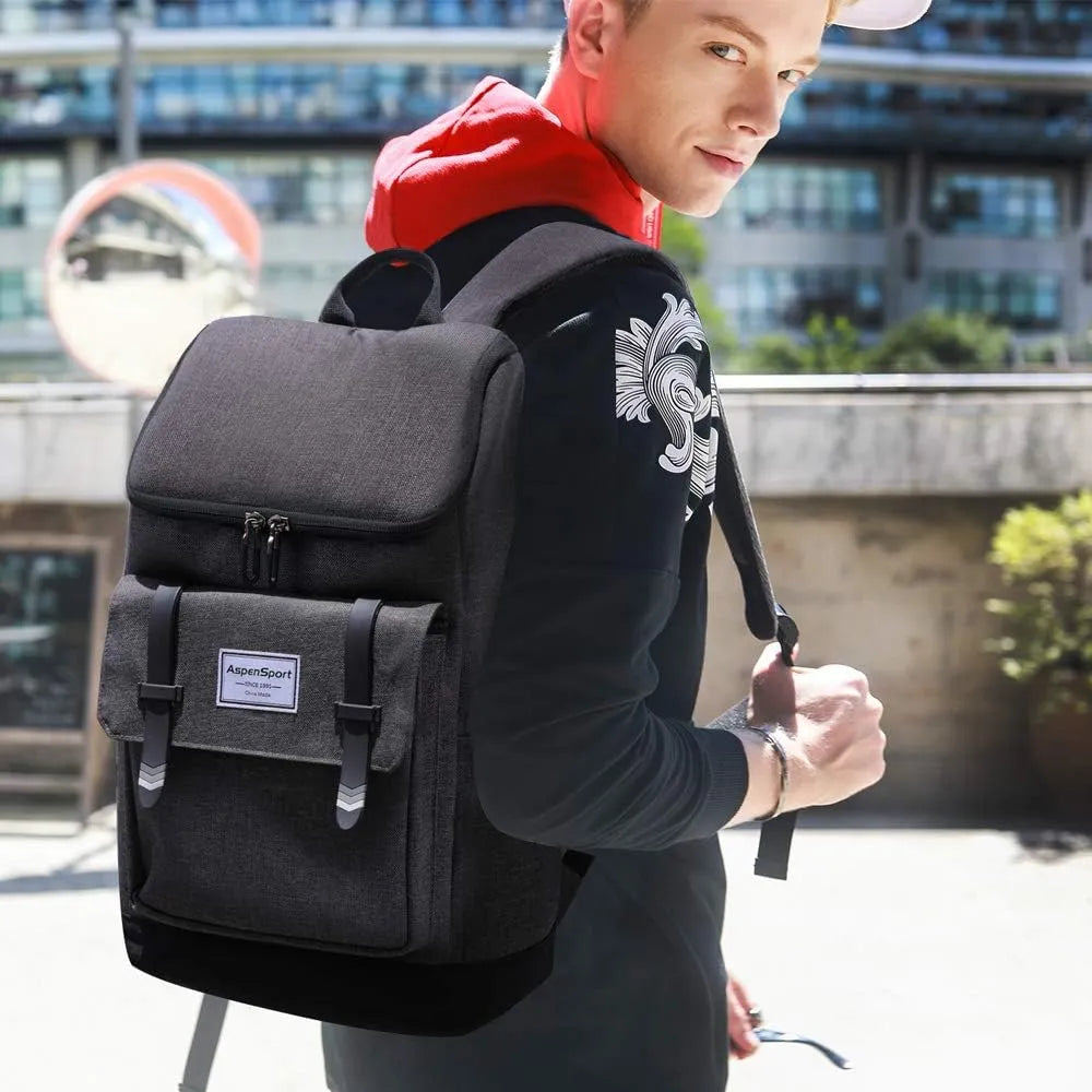 Aspensport Sac à dos 18 L Gris Foncé