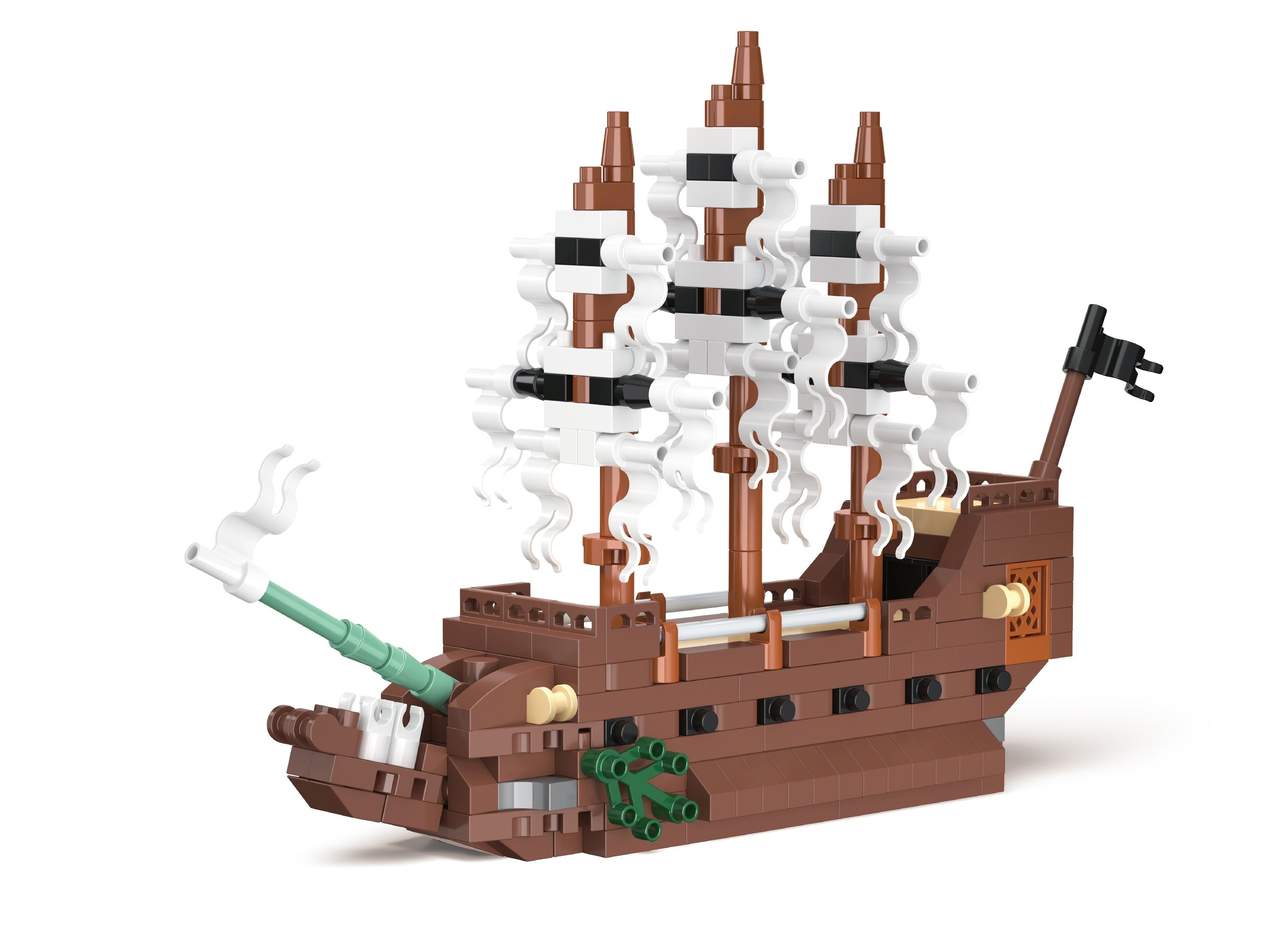 Kit de construcción Koco Flying Dutchman 320 piezas 17x3x9 cm