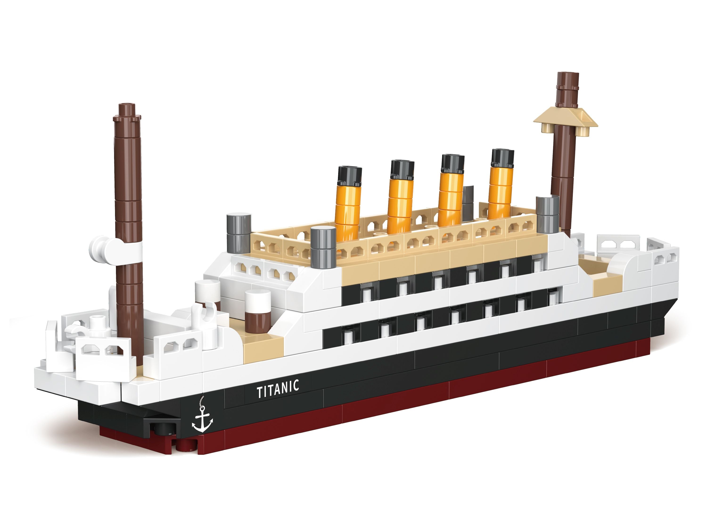 Kit de construcción Koco Titanic 271 piezas 13,5x2,5x4,5 cm