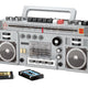 Koco Construction Kit Cassette Player 1982 Pieces 18.5x7.5x14.5 Cm