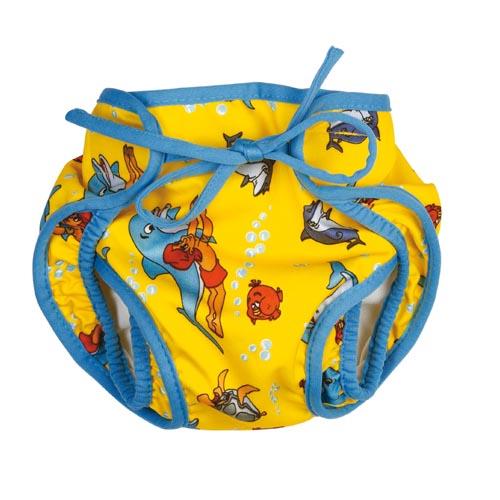 Beco Baby Swim Ble Ble Shape Delfin Motiv Gul
