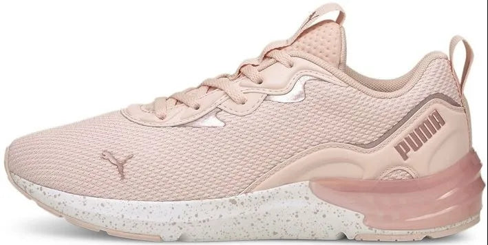 Zapatillas deportivas de mujer puma wms cell enable speckle lotus blanco rosa 38.5