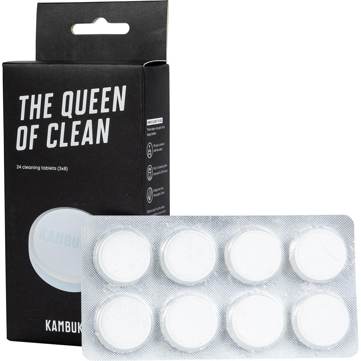 Kambukka Queen Of Clean (3x8 Pcs)