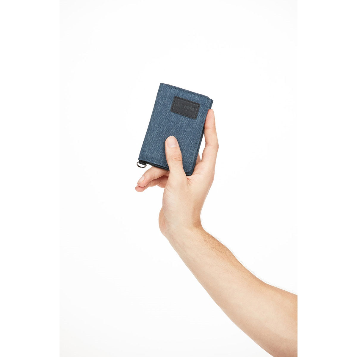 Pacsafe Rfidsafe Trifold Wallet Dark Denim