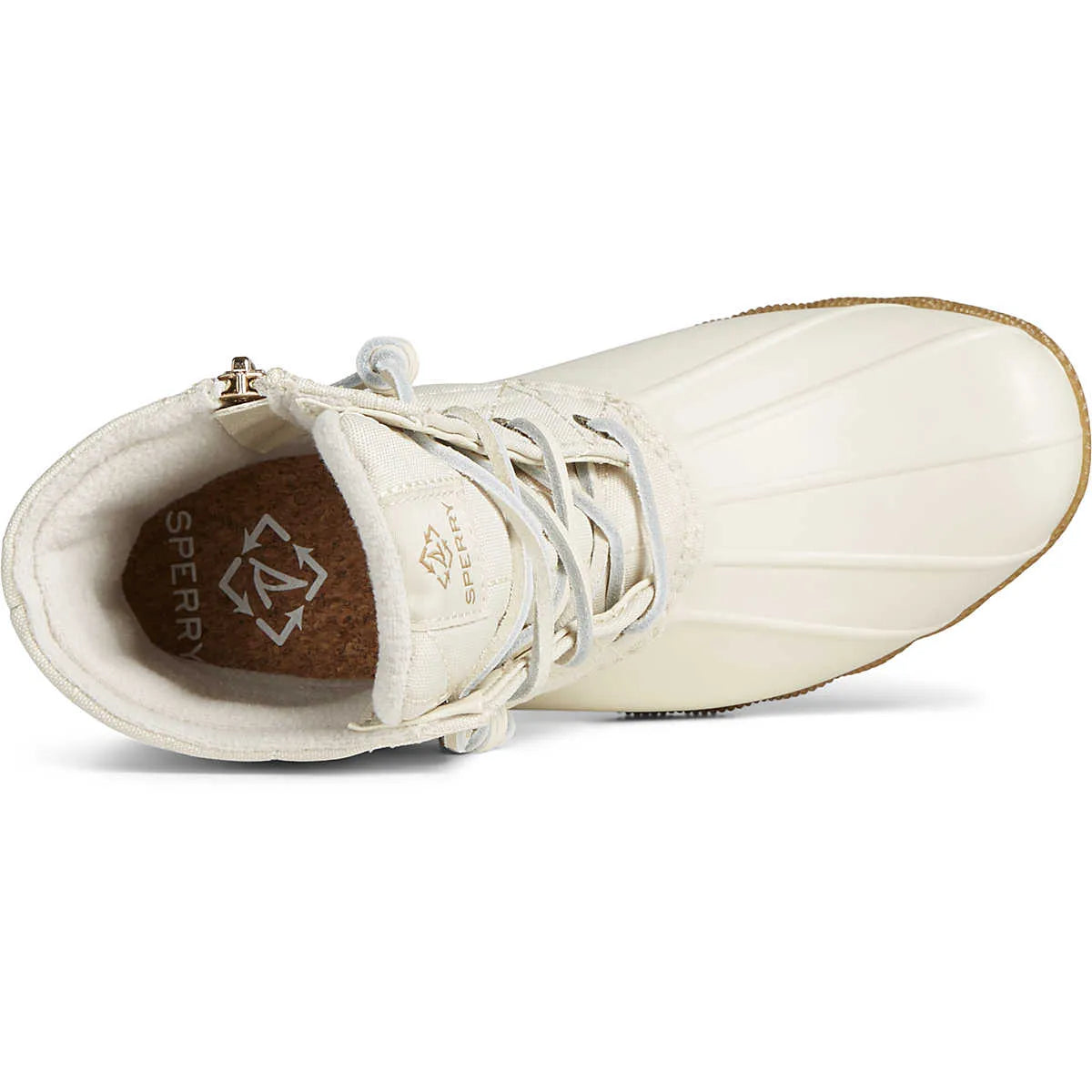 Women's Winter Boots Sperry Wms Saltwater Ivory White