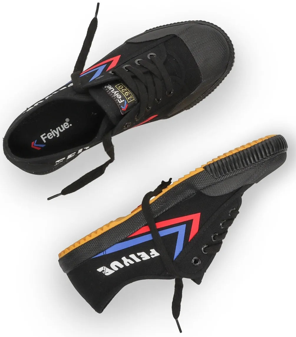 Kinderschuhe Feiyue Jr Canvas Schwarz