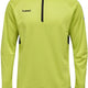 Hummel Tech Move Half Zip Sweatshirt för män Limegrön