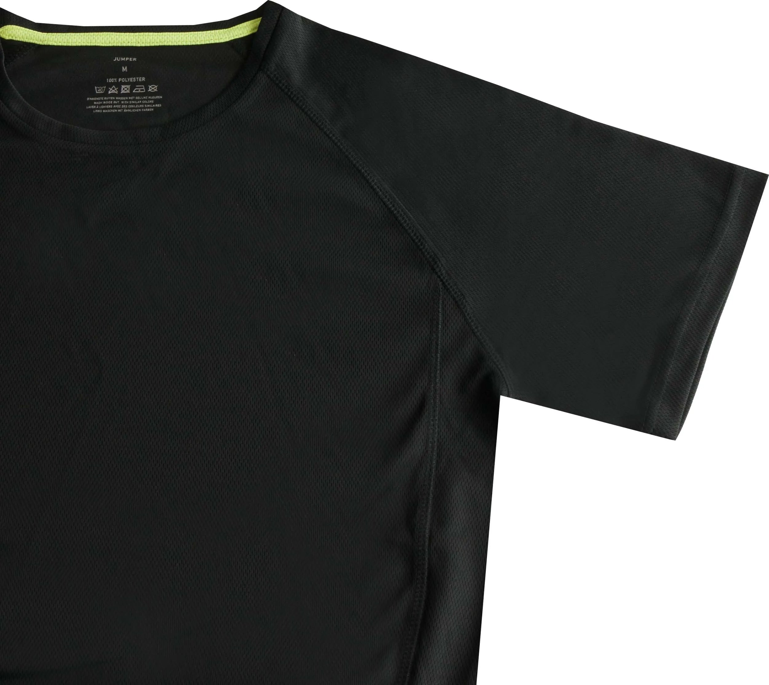 Sport T-shirt Trui Heren Zwart