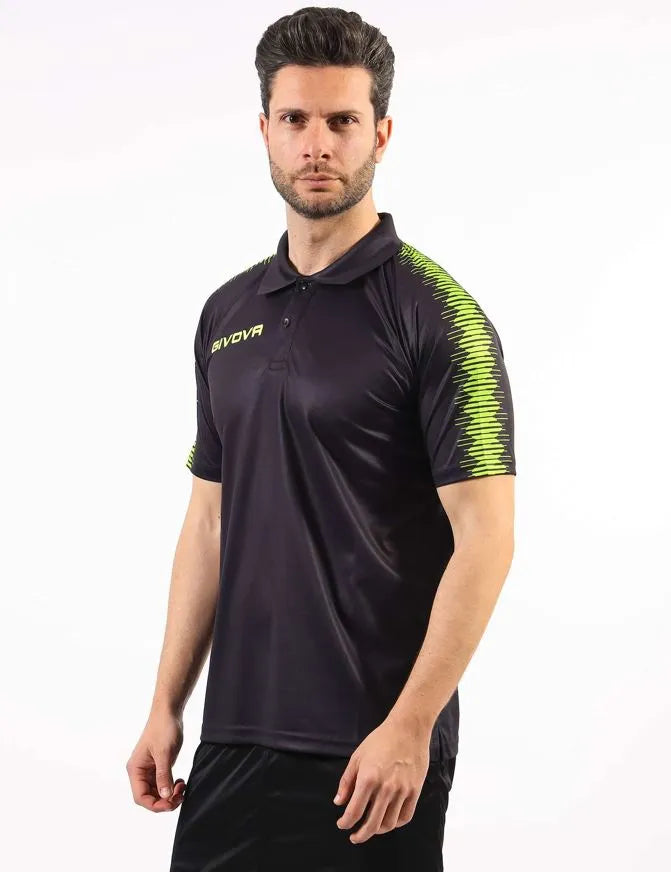 Polo sport Givova Negru