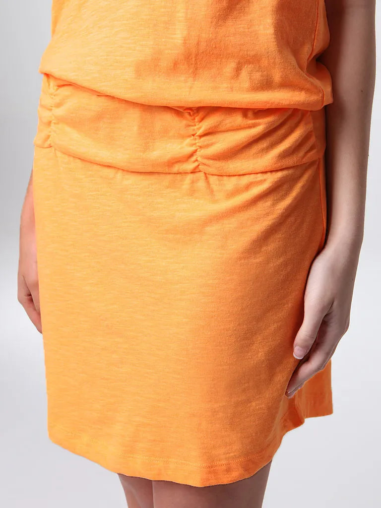 Women's Sports Dress Loap Blouse Orange