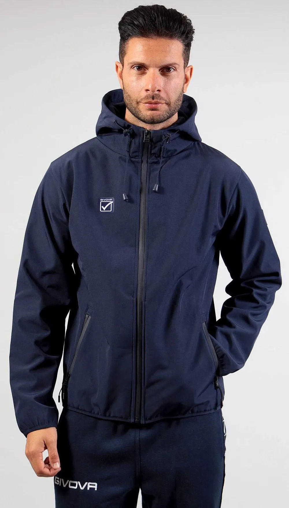 Chaqueta Softshell unisex Chaqueta Givova Azul Azul 2xl