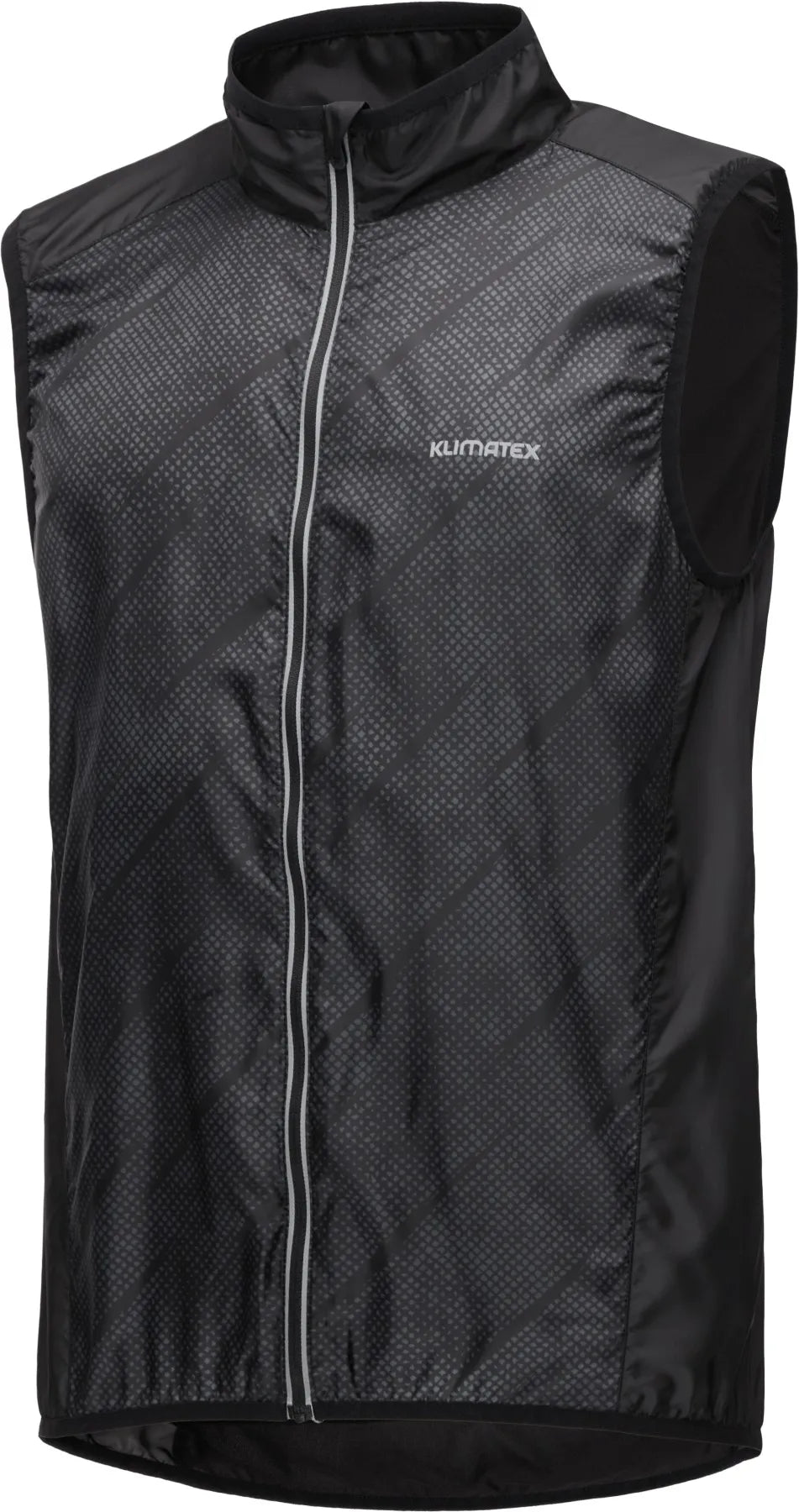 Chaleco Ciclista Hombre Klimatex Alto1 Negro