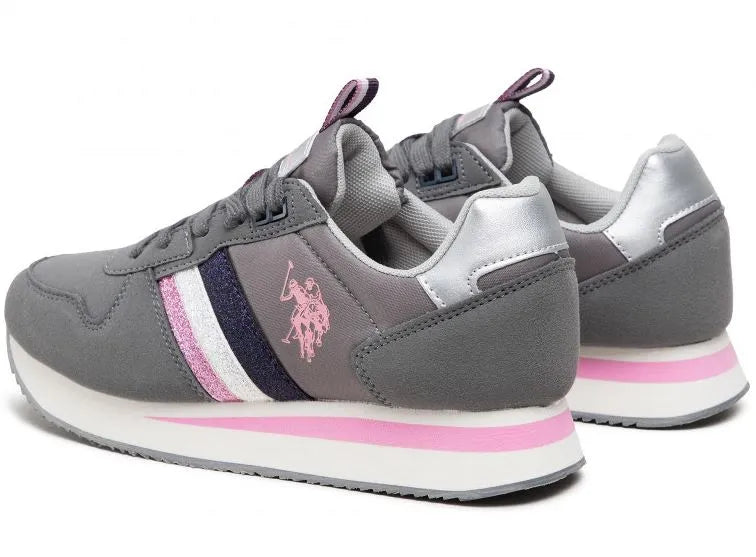 Дамски обувки U.S. Polo Assn. Маратонки Сив