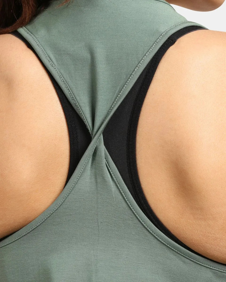 Női sport tanktop kilpi lanca-w green 40