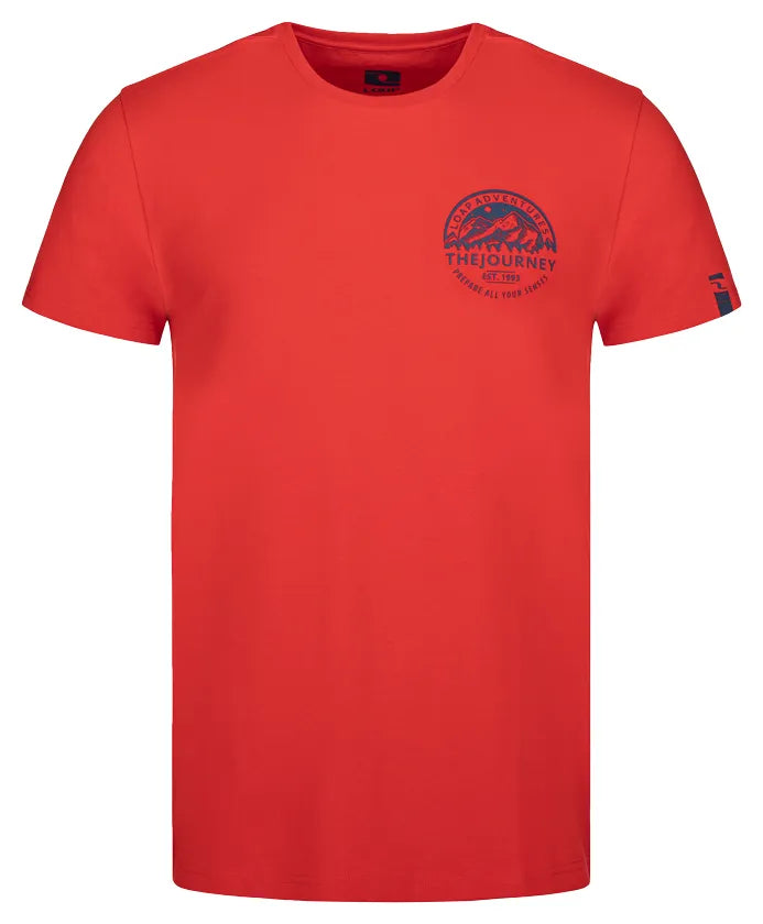 T-shirt męski Loap Aldon czerwony
